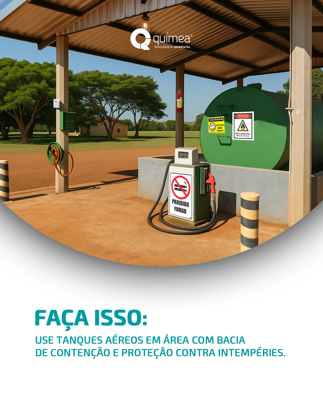 Ao invés de Armazenar diesel em tambores expostos ao tempo, faça isso...