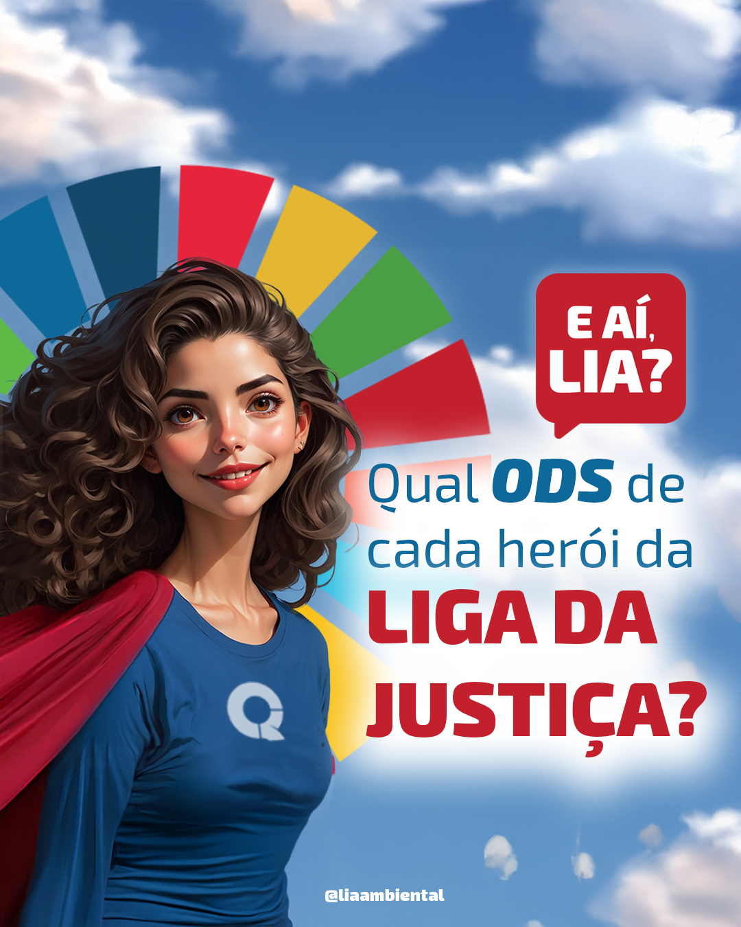 Qual ODS de cada herói da Liga da Justiça?