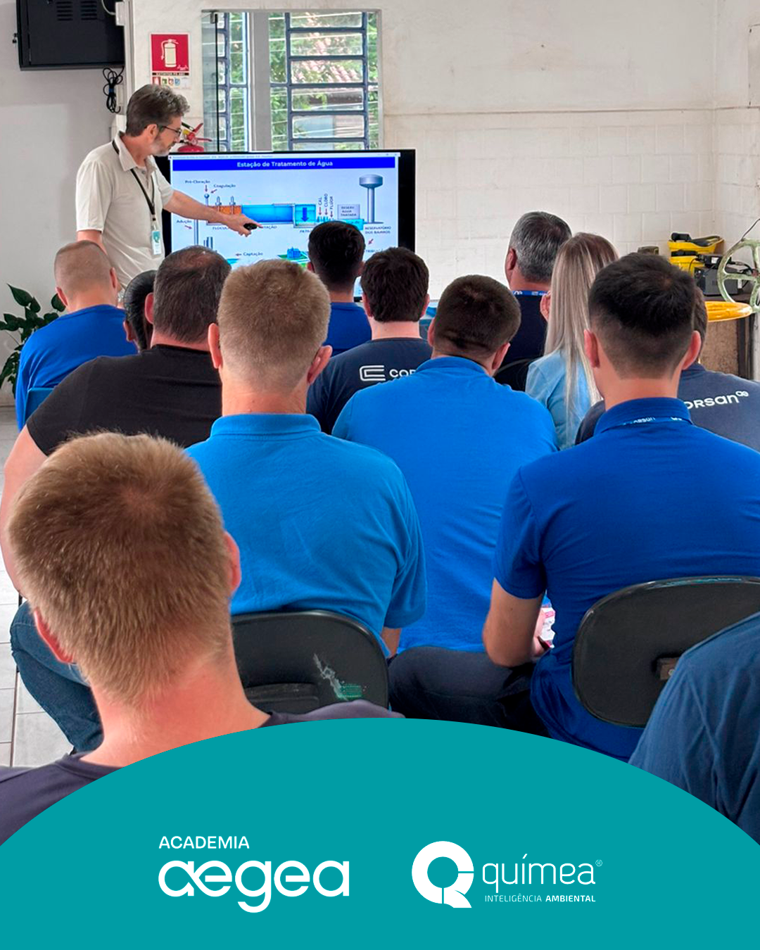  Treinamento para operadores de ETAs Corsan/Aegea