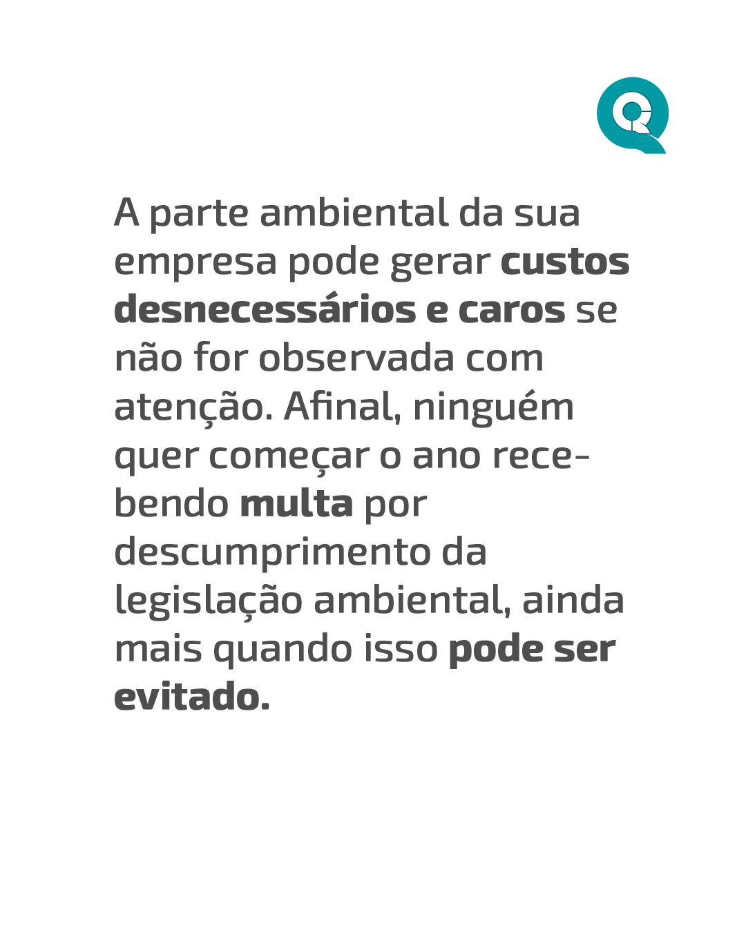 O ano começa no planejamento, não na multa.
