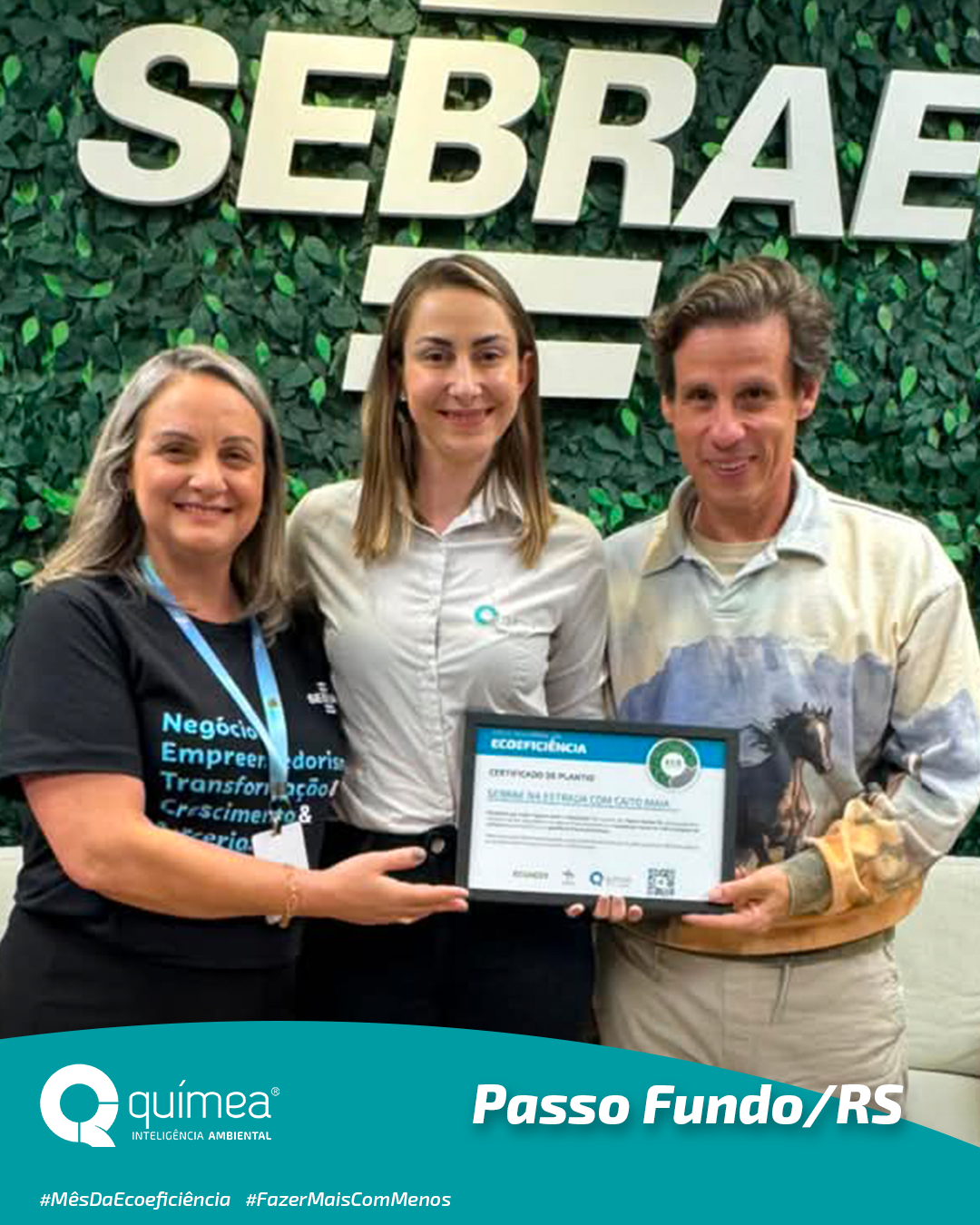 Sebrae na Estrada com Caito Maia - Mês da Ecoeficiência