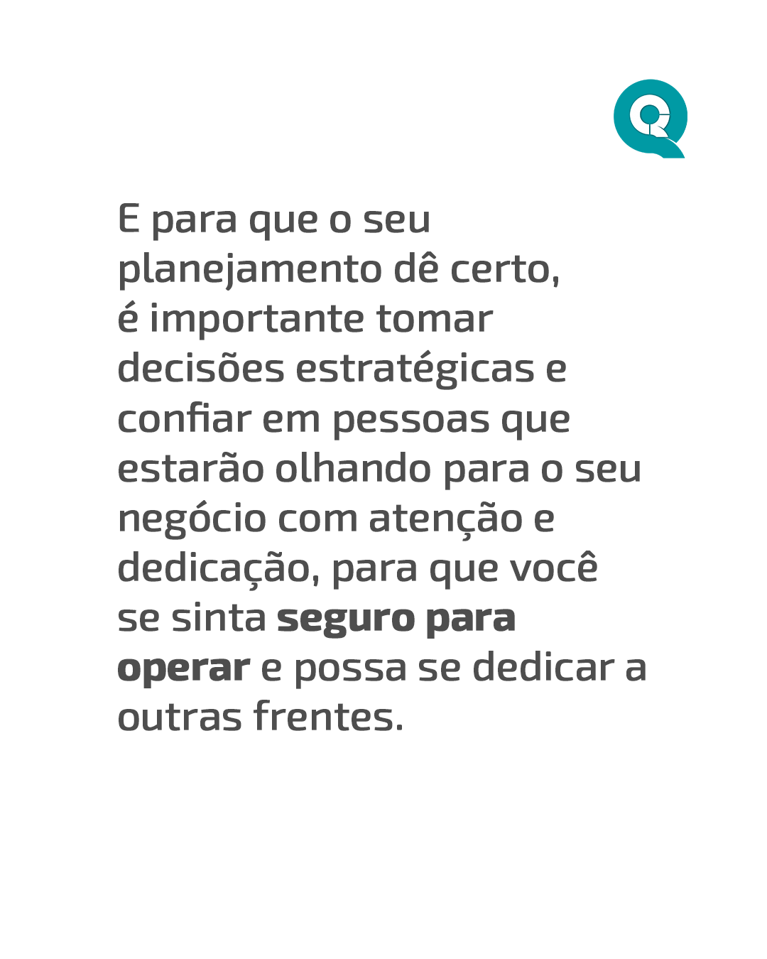 O ano começa no planejamento, não na multa.