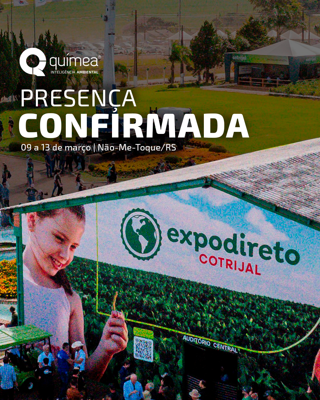 Mais uma edição confirmada: Químea na Expodireto 2026