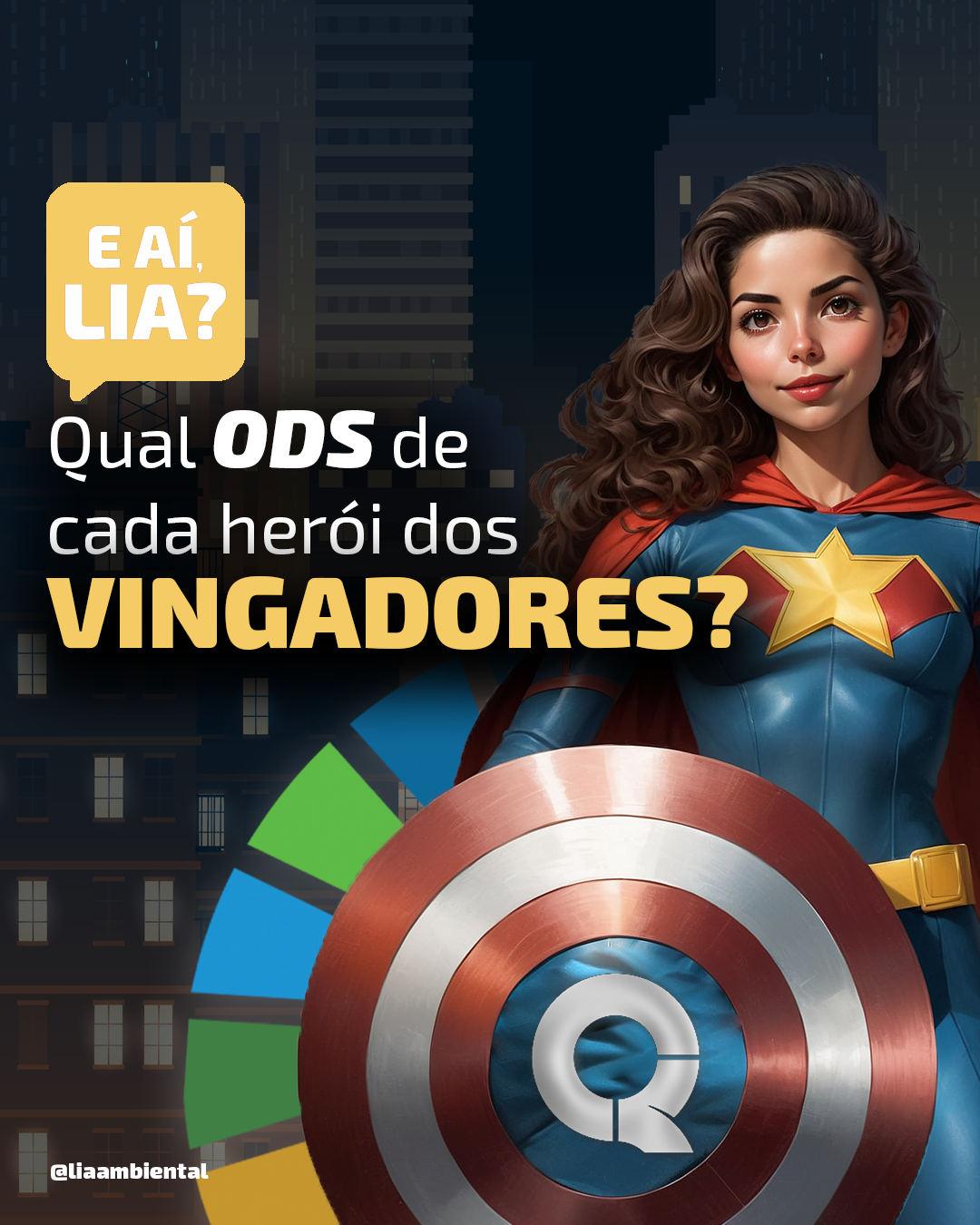 Qual ODS de cada herói dos Vingadores?