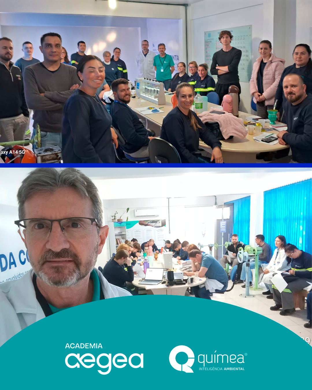 Treinamento para operadores de ETAs Corsan/Aegea