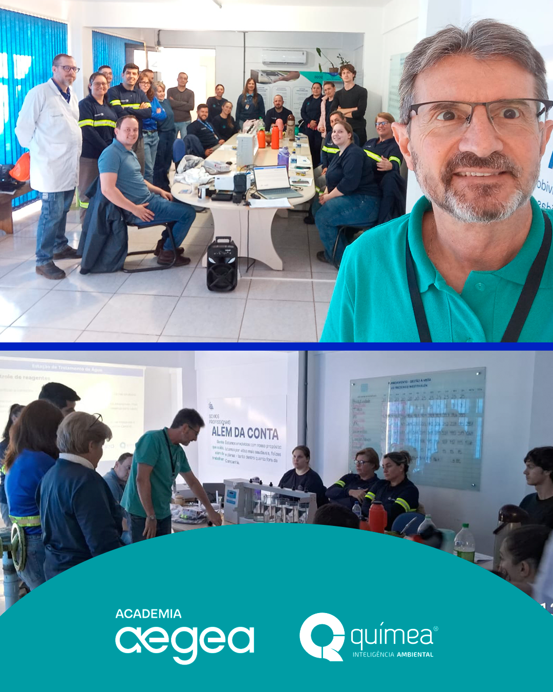 Treinamento para operadores de ETAs Corsan/Aegea