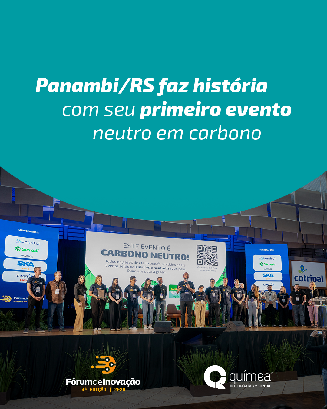 Panambi/RS faz história com seu primeiro evento carbono neutro